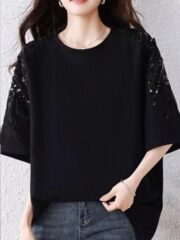 Orchid Embellished Tee